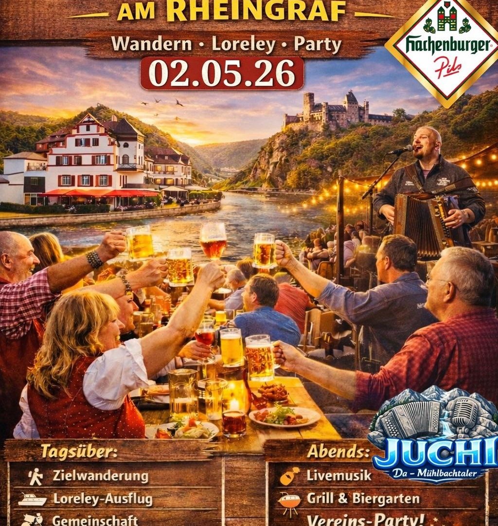 Plakat_Vereinstag | &copy; Hotel Rheingraf