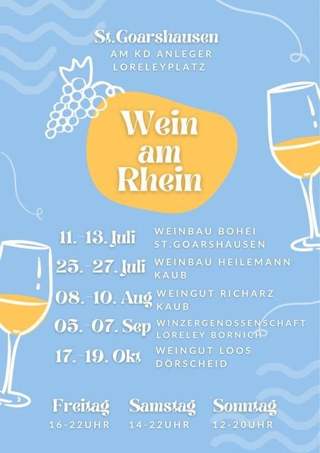 Flyer_Wein am Rhein | © BoHei Weinbau