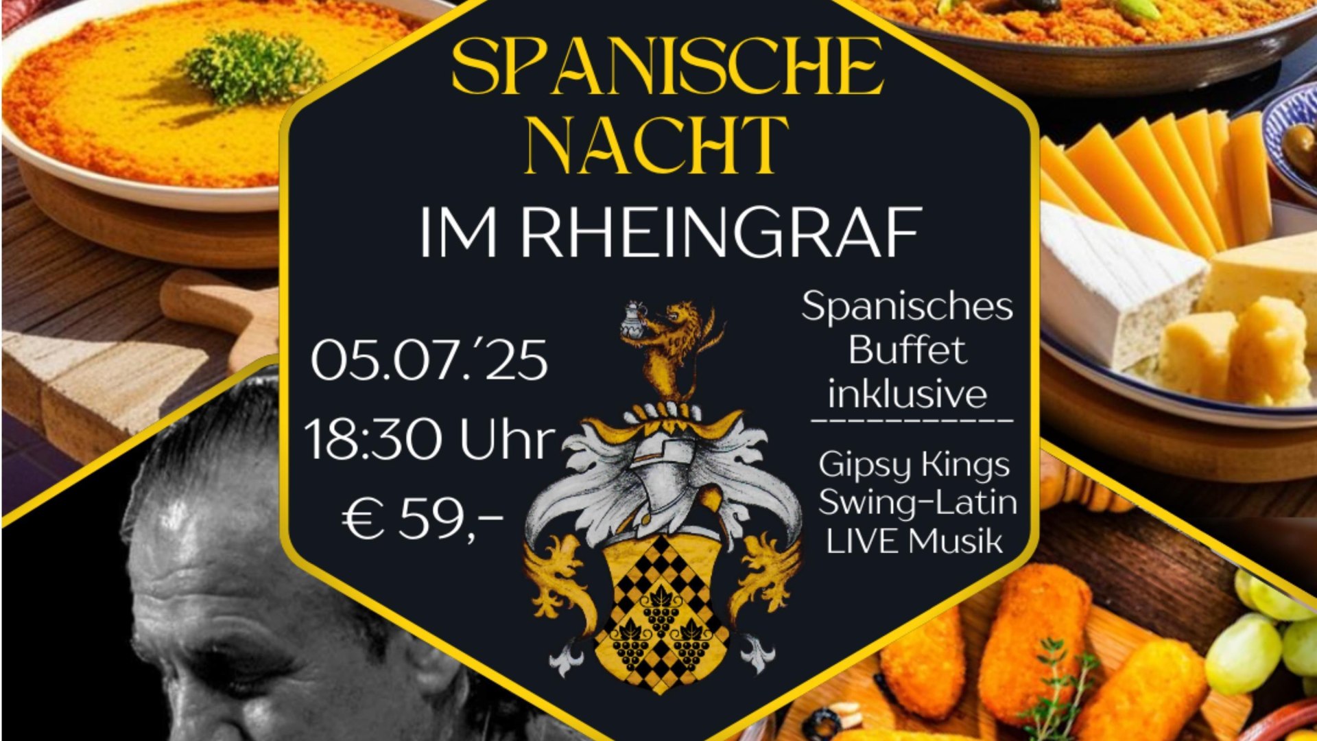 Spanische Nacht im Rheinfgrad | © Hotel Rheingraf