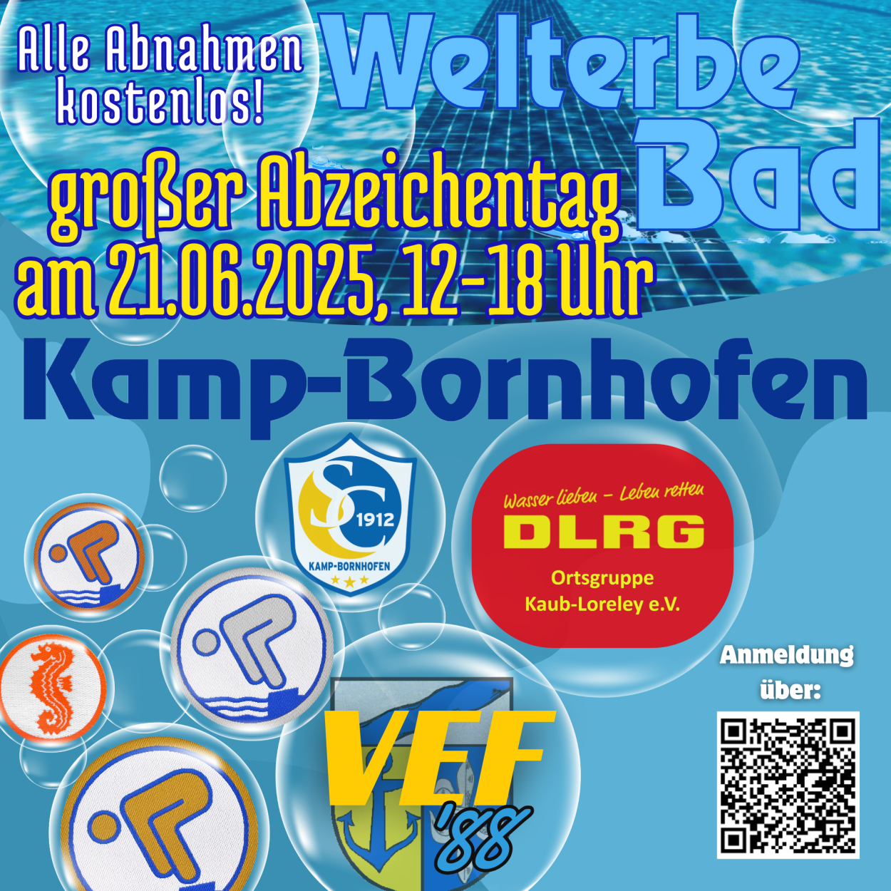 Abzeichentag Welterbe-Bad | © SC 1912 Kamp-Bornhofen