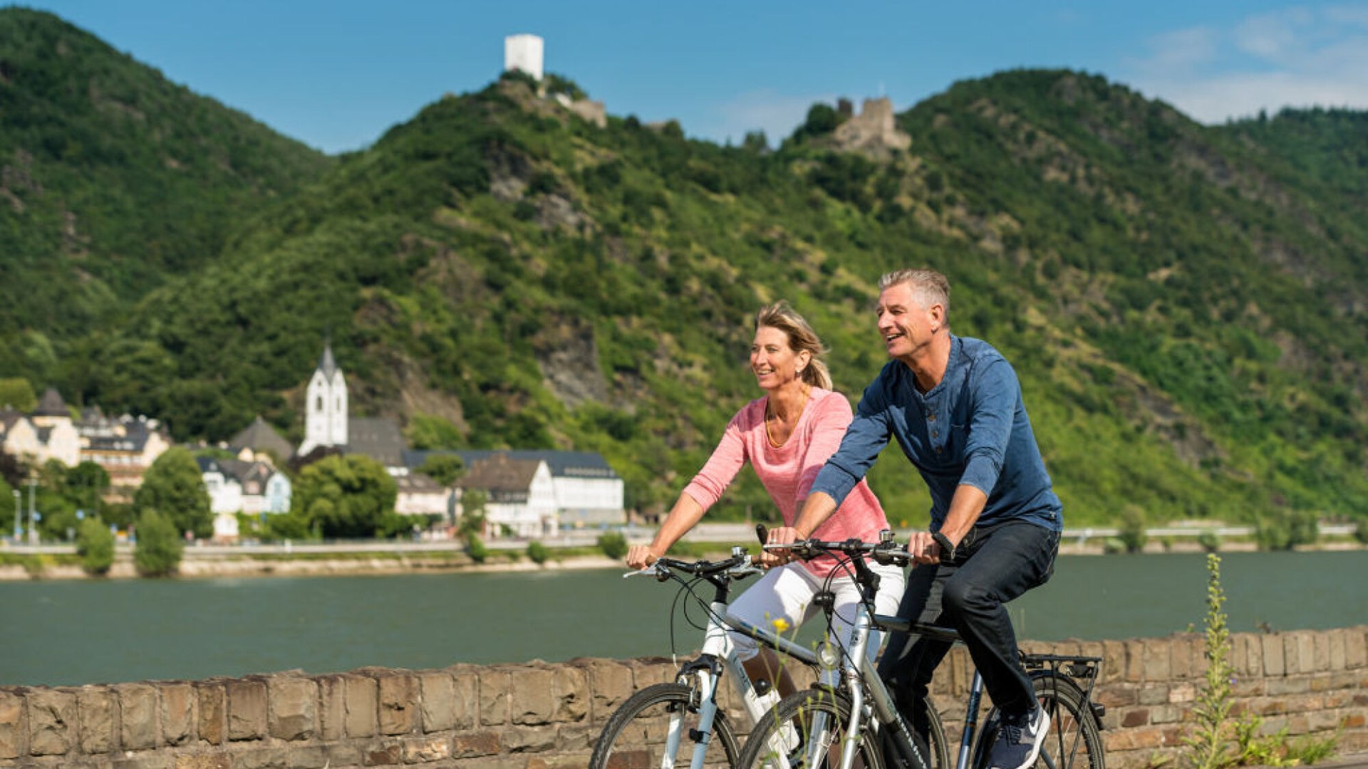 Radfahren in Kamp-Bornhofen | © Romantischer Rhein Tourismus GmbH