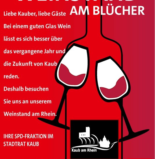 Weinstand am Blücher | © Quelle Stadtverwaltung Kaub