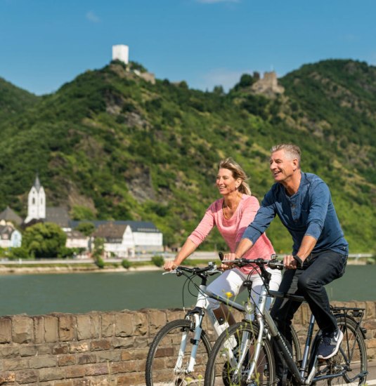 Radfahren in Kamp-Bornhofen | © Romantischer Rhein Tourismus GmbH